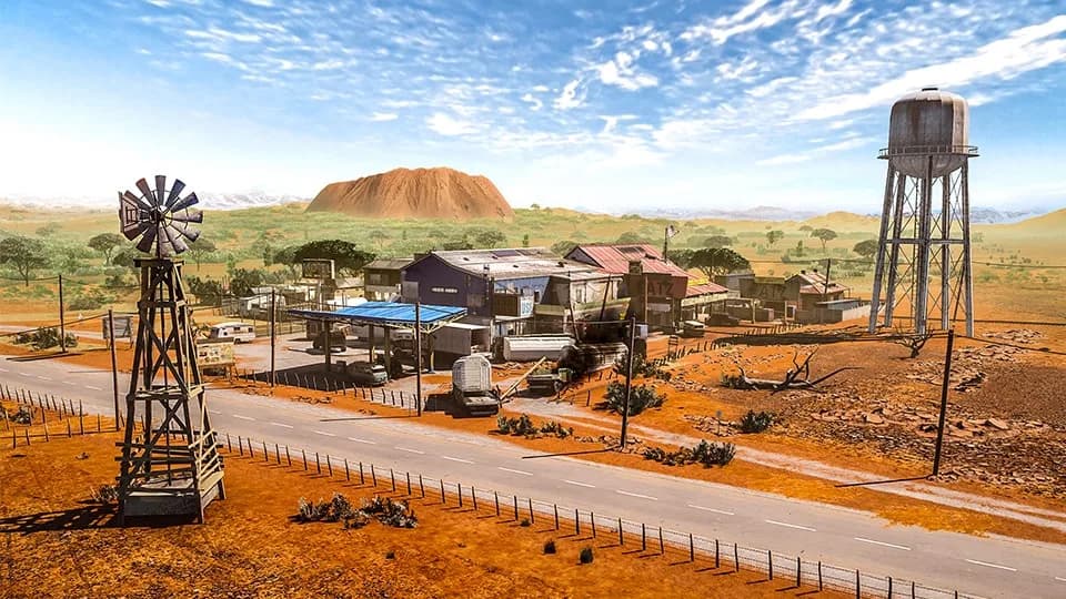 Outback map