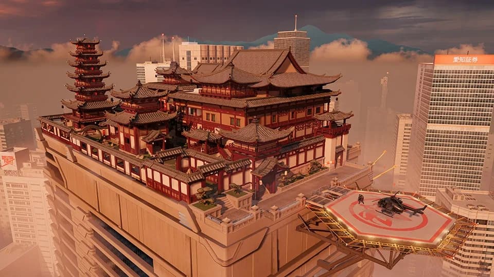 Skyscraper map