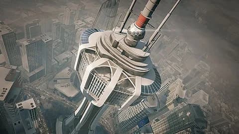 Tower map